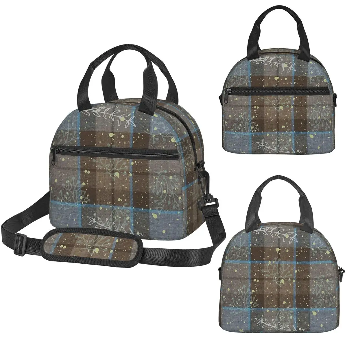 

Термосумка для обедов Outlander TV Clan Fraser Tartan Windblown, изолированная, для женщин, офисная, термоконтейнер, герметичная сумка-тоут для ланчей