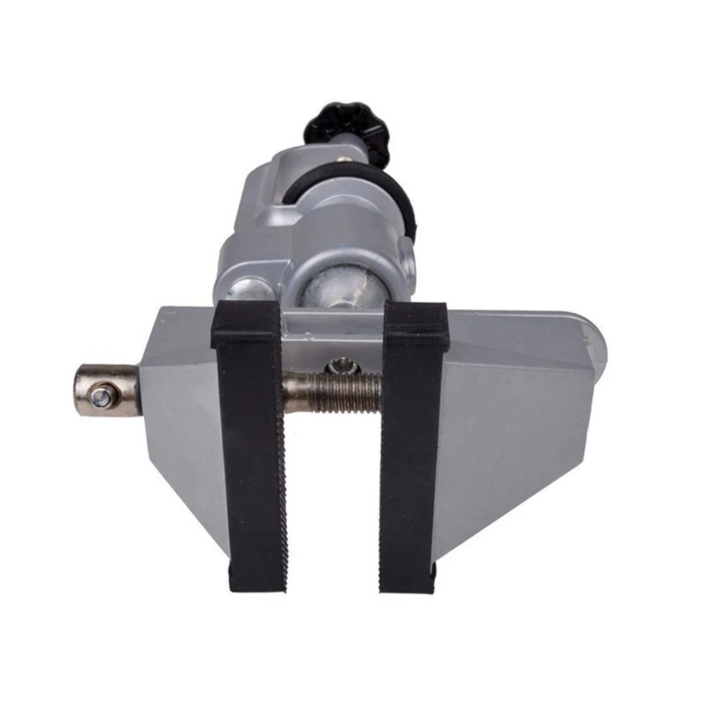 Compact 360° Swivel Bench Vise Aluminum Alloy Desk Clamp for Rotary Tool Craft Model Electronics Repair Hobby