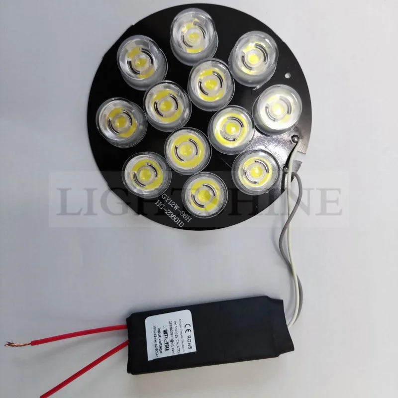 Imagem -03 - Potência Led Circuit Board com Driver Lens Máquina de Trabalho Luz Torno Luz Acessórios 220v 24v Alta