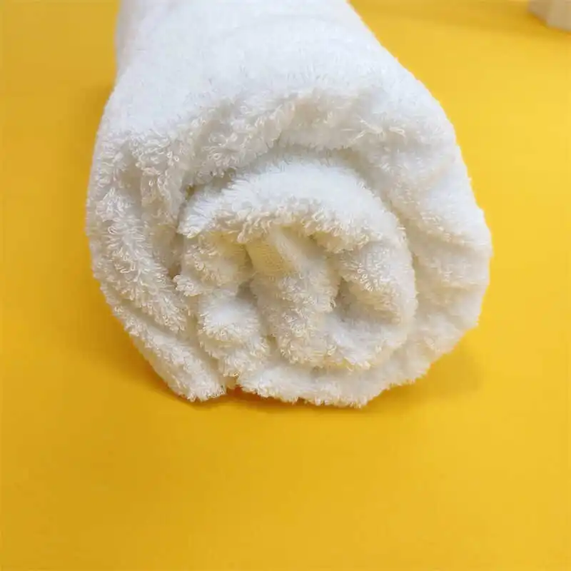 

Thick Pure Cotton Double Loop Absorbent Breathable Bath Towel for Hotel Beauty Salon Professional Use Home Textile Towel