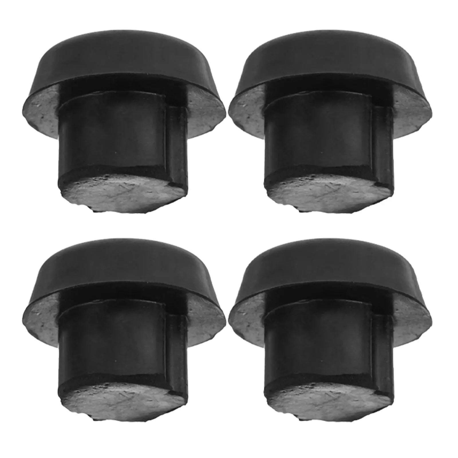 

4Pcs Pool Cue End Caps Billiard Cue Repairing Part Stable Plastic Stopper Pool Billiard Accessories Replacement Tips