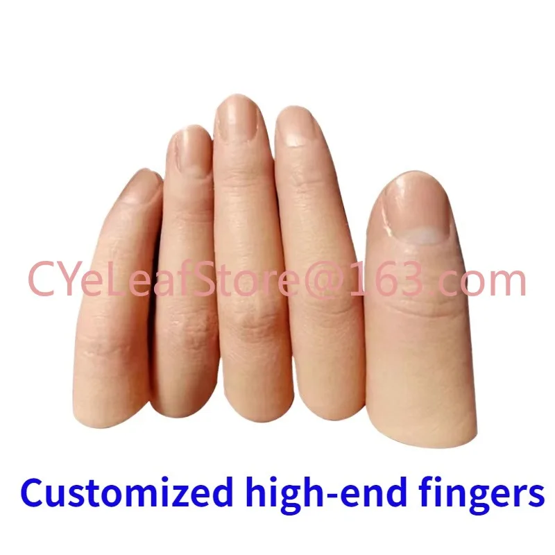 

Customized All Kinds of Artificial Limb Fake Finger Simulation Finger Stall Manicure Half Finger Toe Cover Silicone Case