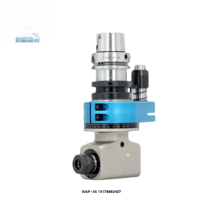 High Precision CNC Tool Holder HSK63 HSK100 ER16 ER20 ER25 ER32 ER40 Angle Head for CAT BT NT DAT