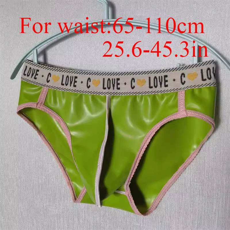 

XXXL мужские сексуальные латексные трусы, бесшовные трусы-футляры, прозрачные трусики для пар, эротические резиновые узкие защитные брюки для танцев