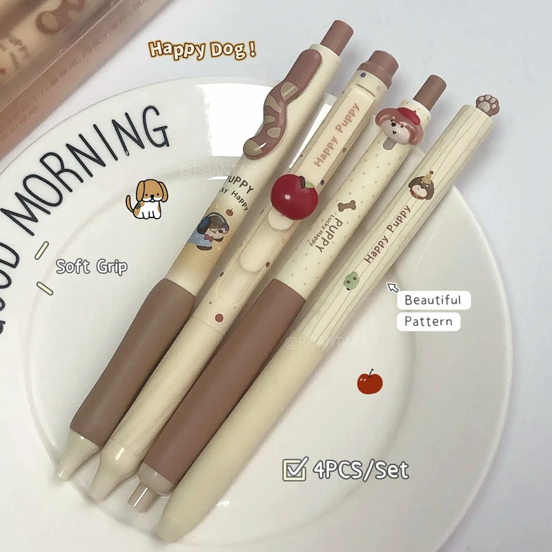 4Pcs/Set Cute Happy…