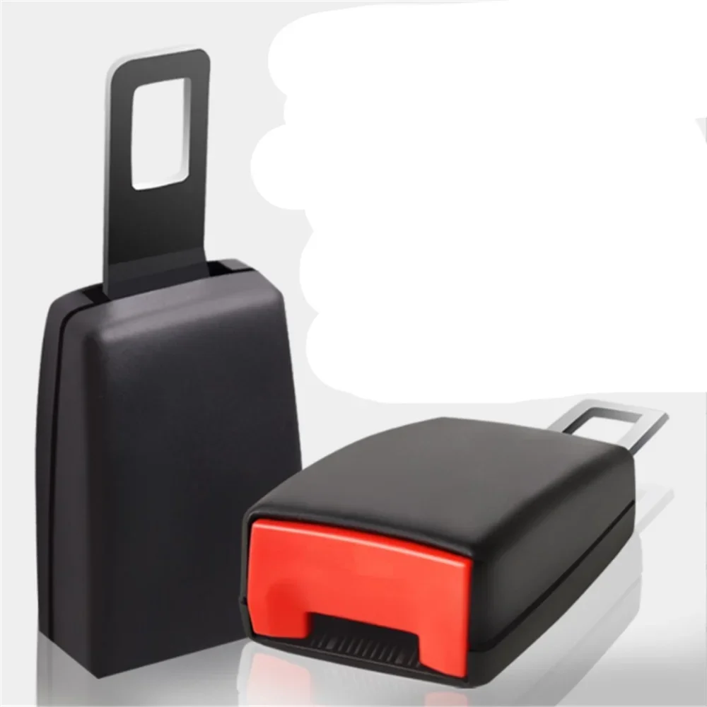 for 1Pc Car Safety Belt Extender Seat Belt Cover Seat Belt Padding Extension Buckle Plug Buckle Seatbelt Clip Car Accessories