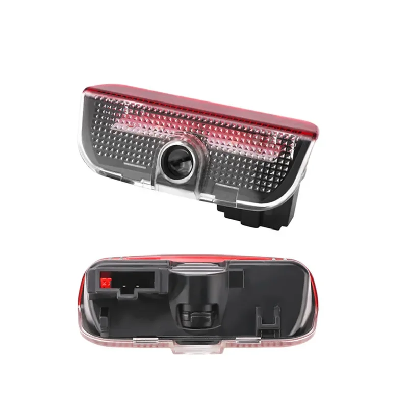 2Pcs LED Blue Welcome Projector Light Car Door Ghost Shadow Lamp Accessories For Arteon CC 2012 - 2023 2018 2019 2020 2021 2022