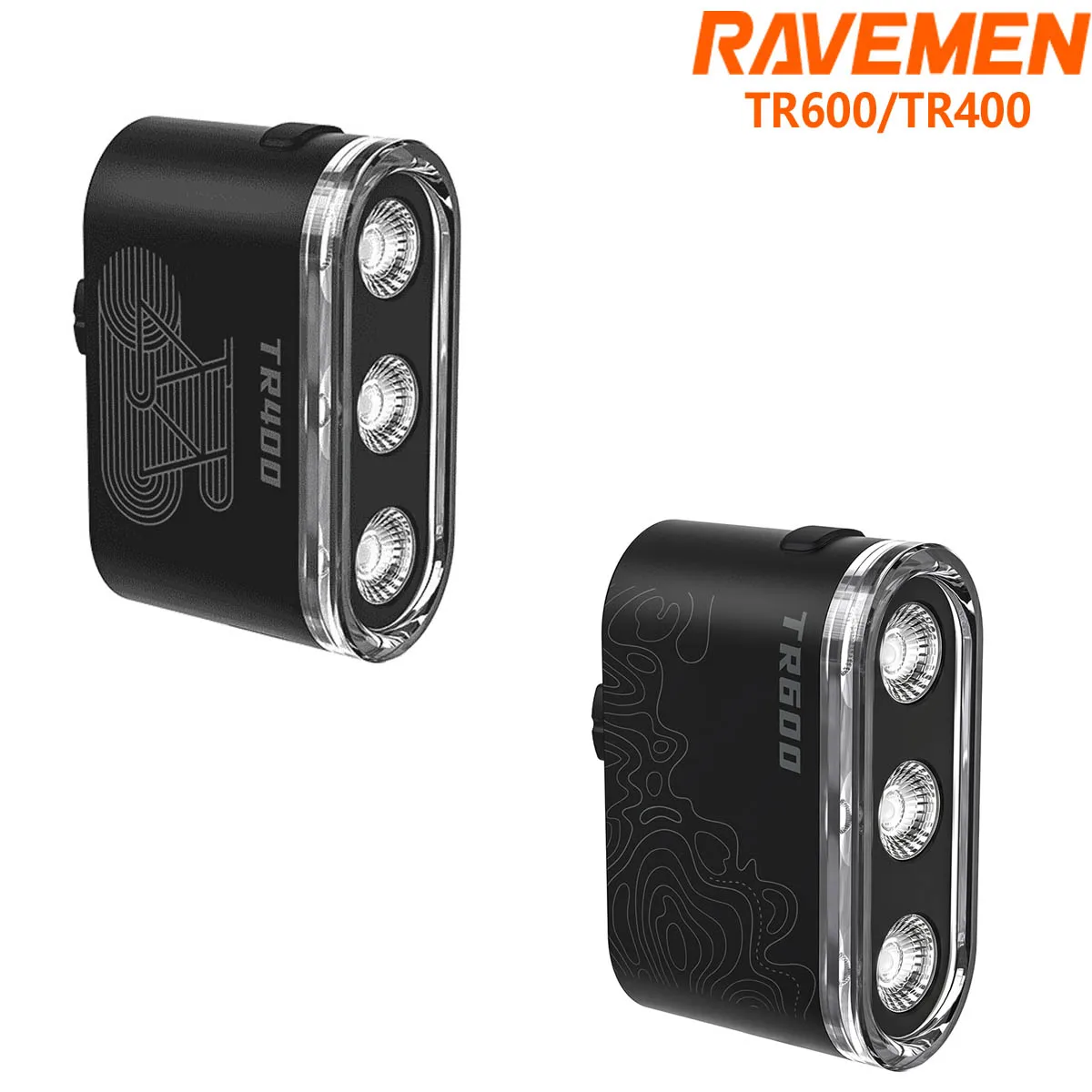 Lanterna Traseira para Bicicleta RAVEMEN TR600/TR400, Luz Traseira Recarregável de 2000mAh com Detecção de Freio e Modo de Sensoriamento Inteligente Lanterna Traseira para Bicicleta RAVEMEN TR600/TR400, Luz Traseira Recarregável de 2000mAh com Detecção de Freio e Modo de Sensoriamento Inteligente