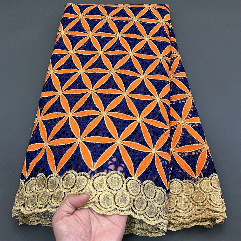 New Golden Wax Fabrics Veritable Gold Print African Real Wax Fabric Ankara Wax Ghana Nigeria Style Pagne Sewing