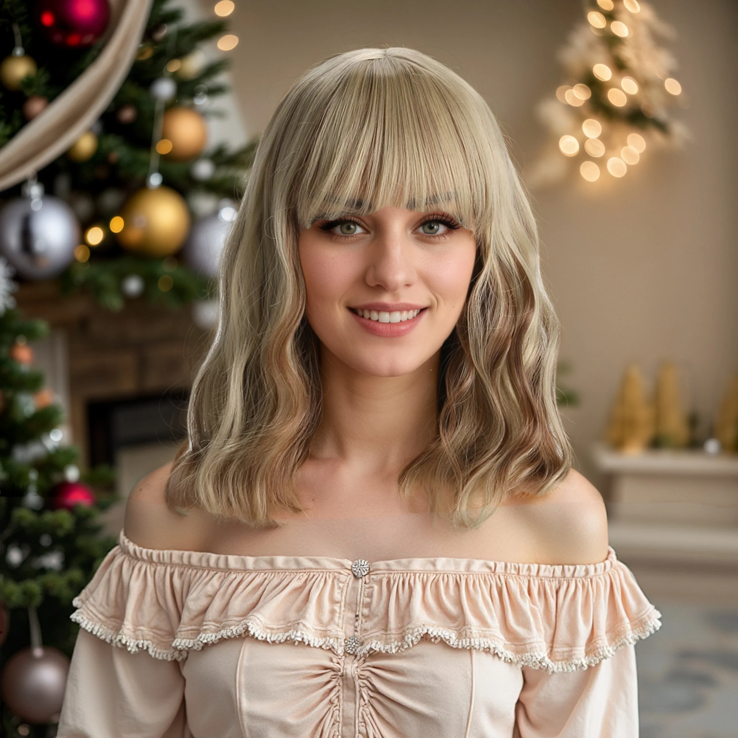 

16-дюймовые короткие вьющиеся волосы, синтетические золотые смешанные коричневые парики для женщин, средняя часть линии роста волос, естественный вид, парик для ежедневного использования, половина