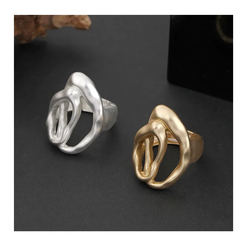 

New Ring Living Design Sense Niche High-end Hollow Jewelry Women's Special Jewelry