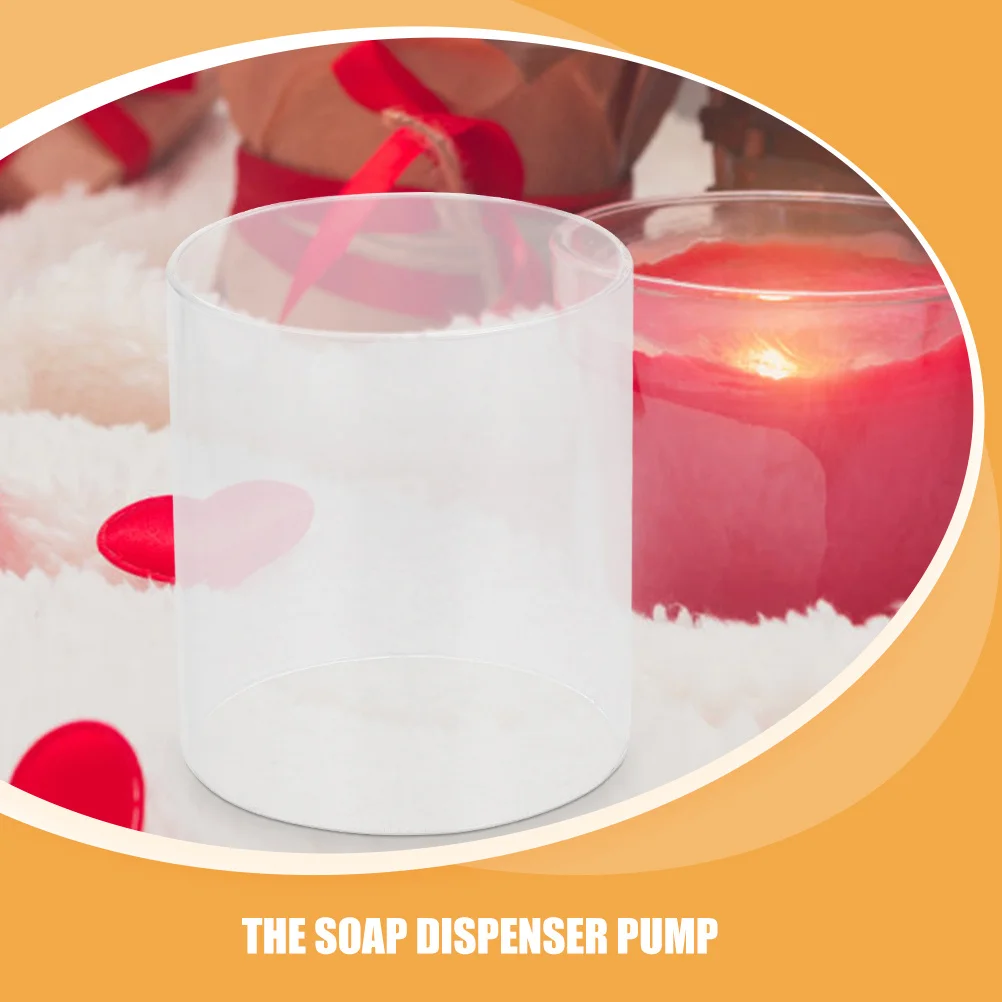 Clear Transparent Glass Hurricane Candleholder Cylinder Sleeve Replacement Shade Chimney Tube Cover Protector Elegant