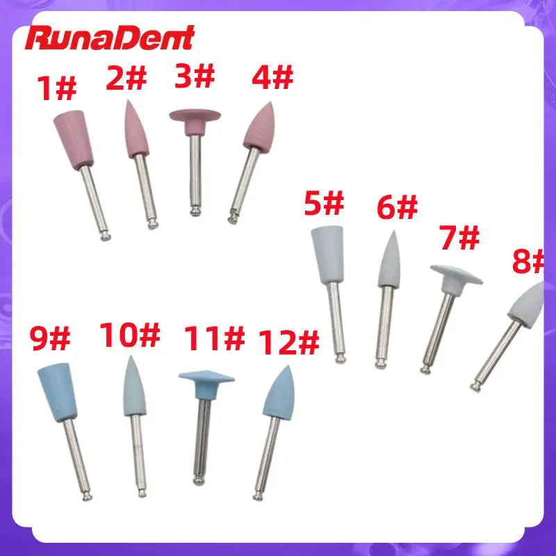 

5Pcs/set Dental Silicone Grinding Heads Teeth Polisher for Low-Speed Machine Dental Dentistry Tools