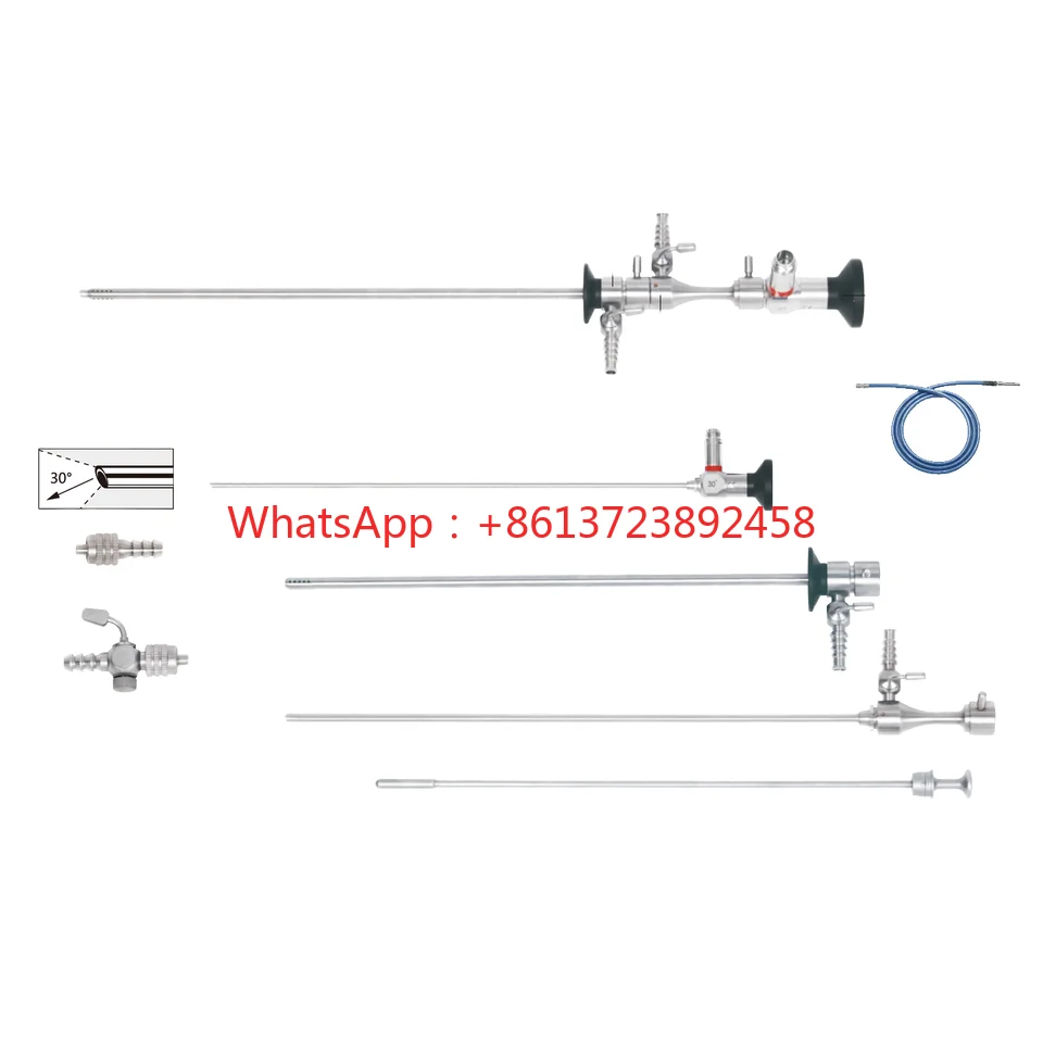 Complete Hysteroscopy Inspection Set Gynecological Surgical Instrument for Obstetrics & Gynecology Equipments