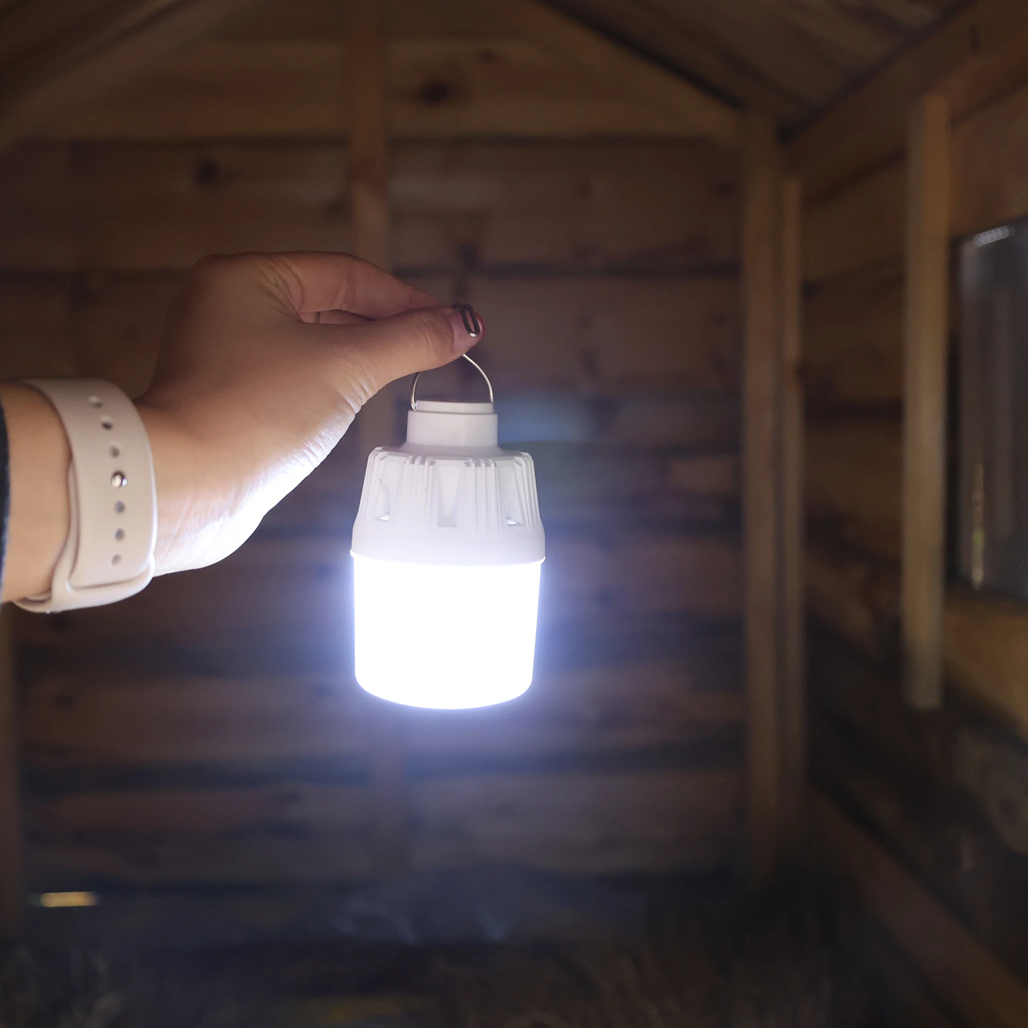 التخييم في الهواء الطلق LED مصباح المحمولة LED مصابيح كهربائية 3 طرق الإضاءة أضواء ليلية USB قابلة للشحن خيمة طوارئ فانوس مصابيح #6