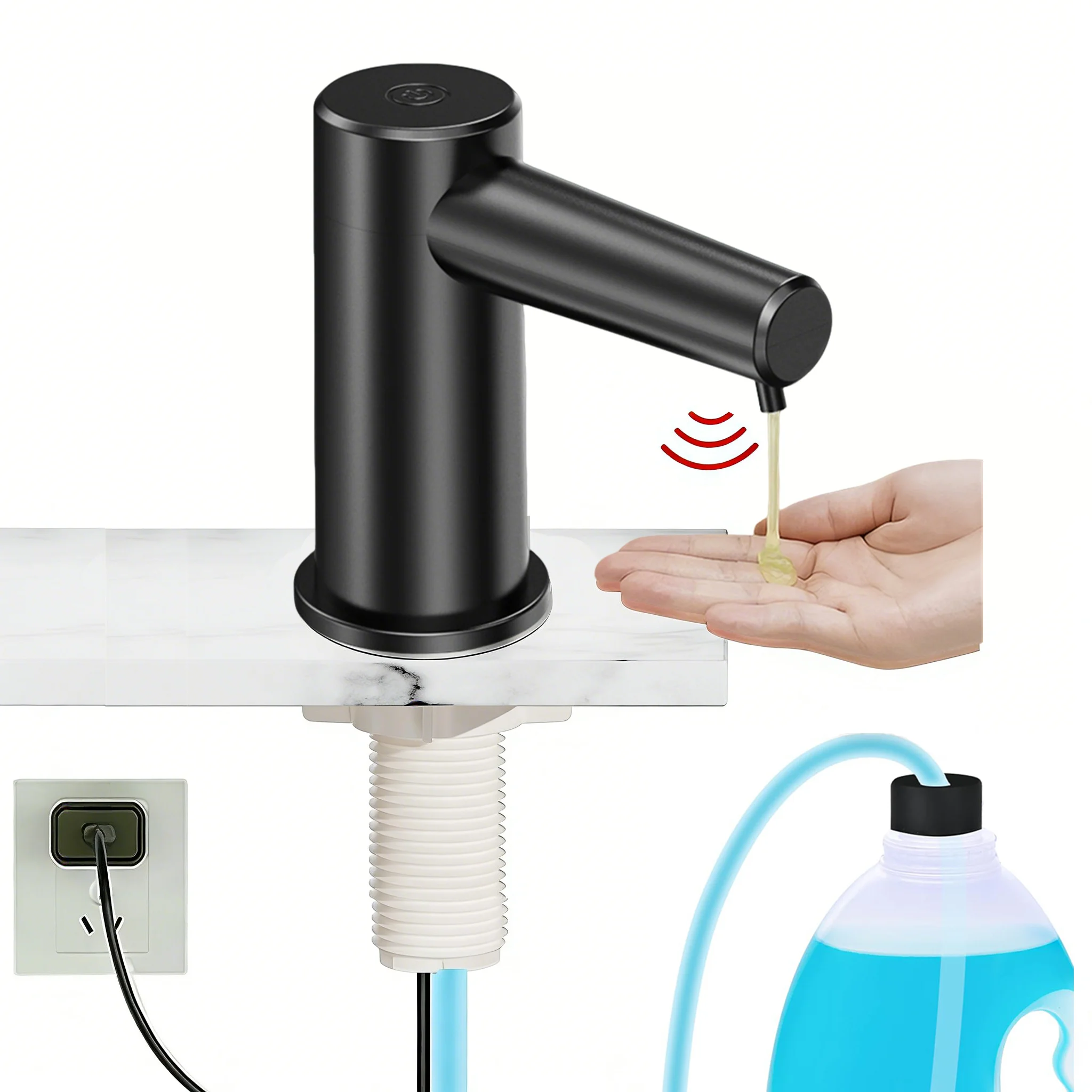 Contactloze automatische zeepd - Automatic Soap Dispenser Kitchen Sink recensie en prijs