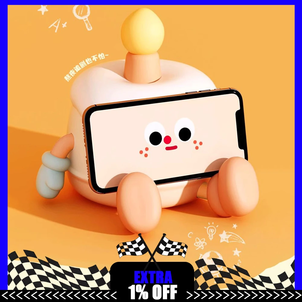 

Ночник для торта, креативный милый кронштейн для мобильного телефона, офисные фонари, крестообразные фонари, подарок на день рождения, подруге, Хэллоуин