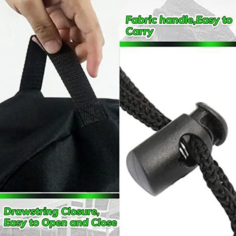 

RV Hose Storage RV Storage Bags Breathable Mesh Top Organizer For Travel Mobile Home Backyard Garden Irrigation Camping Trailer