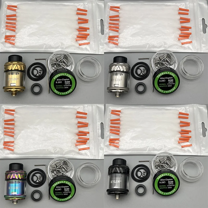 vape Kylin V3 RTA Tank 316ss 4ML 6ML 25mm atomizer tank for coils & atomizers - gallery image 3