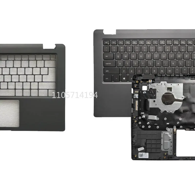 New For Dell Latitude 3440 3450 E3440 E3450 Palmrest with Backlit Keyboard 0R2DCD R2DCD (Black) 14”