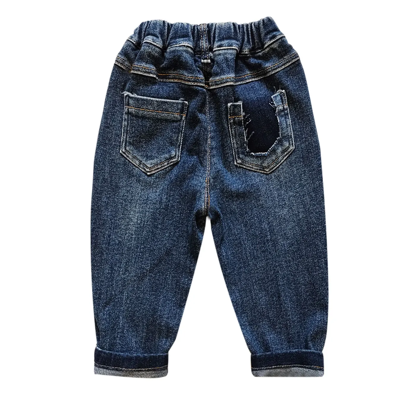 5057 1-4 years loose kids jeans boys baby jeans soft denim  spring autumn