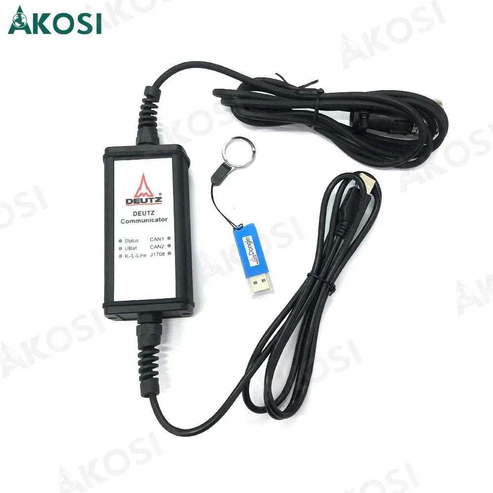 2024 Deutz Decom Deutz Serdia Diagnostic Kit SerDia 4.0 EMR 2/3/4 Diagnostic Scanner Programming Tool Plus USB Dongle