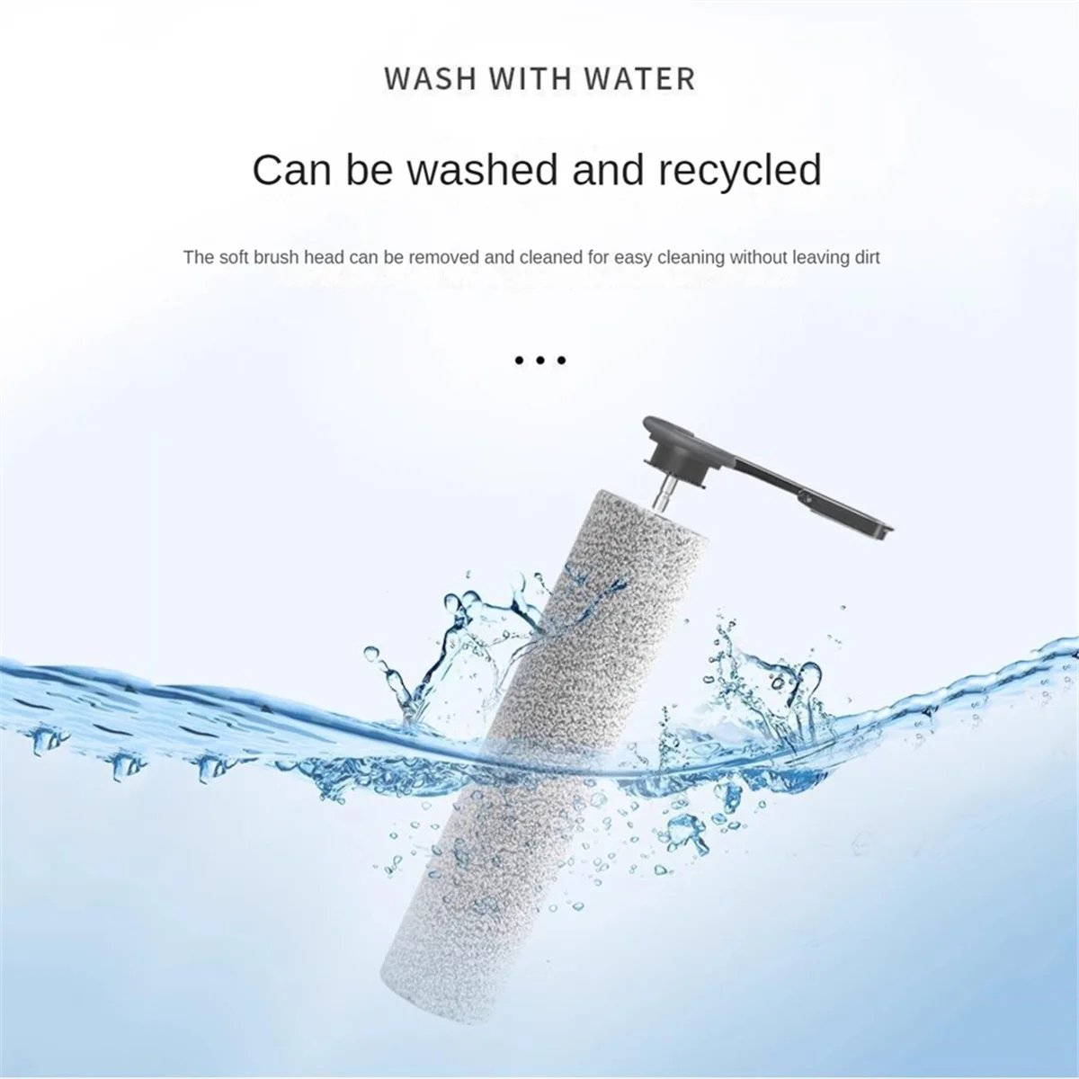 프로 LED C/코러스 프로 스테이션/부스터/와이퍼 바닥 스크러버 진공 교체 롤러 브러시 세척 가능 Hepa 필터용 FZFZ