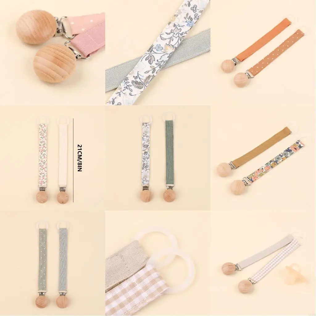 

Набор из 2 шт., цепочка для детской соски, ремень для соски для малышей, держатель для игрушек при прорезывании зубов, веревка,