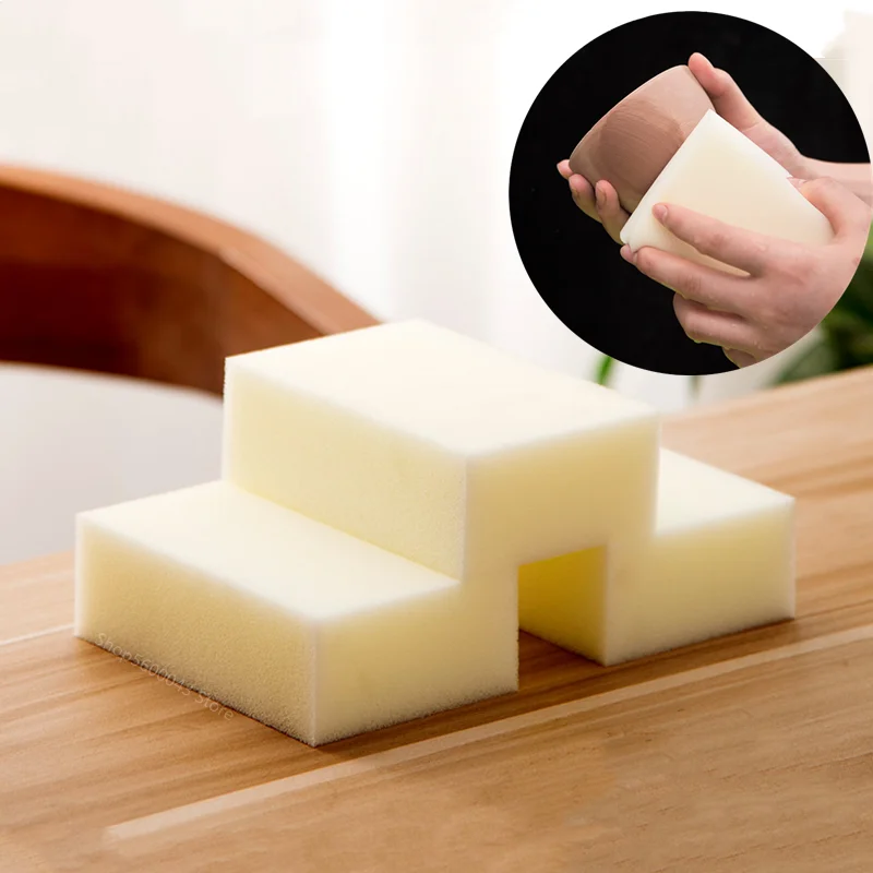 2pcs קרמיקה ריק מים-חידוש כיכר ספוג בצפיפות גבוהה גורף אפר-ניקוי סופג ספוג חרס כלי