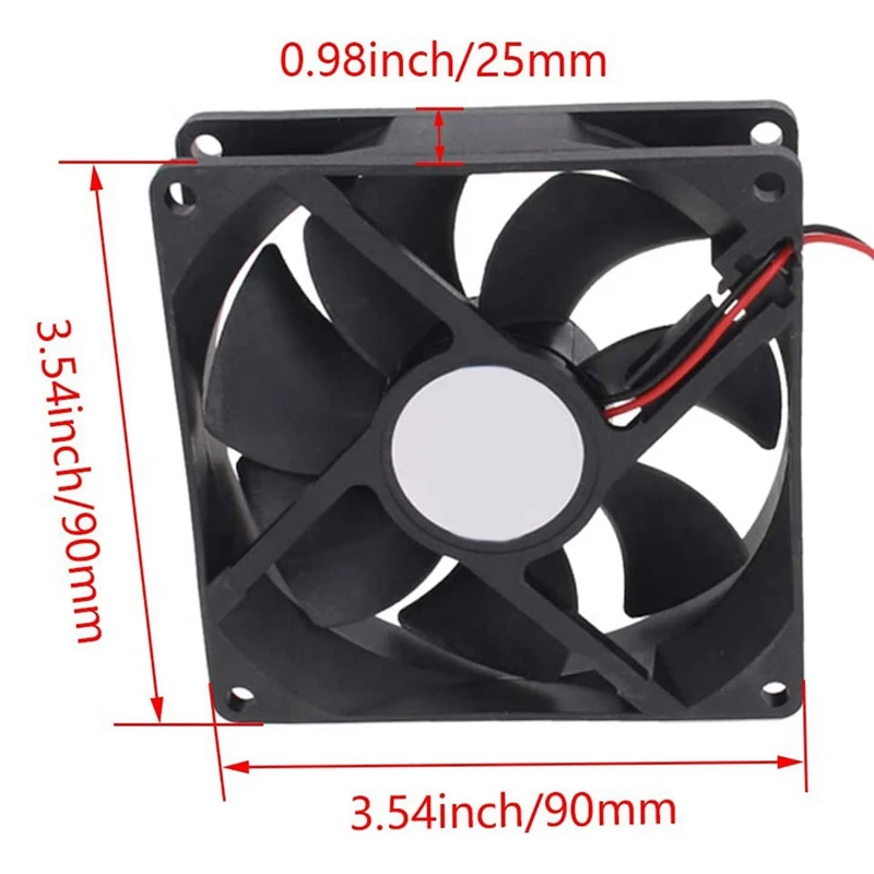 Ventilador de refrigeración sin escobillas, máquina de soldadura, adecuado para 9225MS 24V DC 0.2A