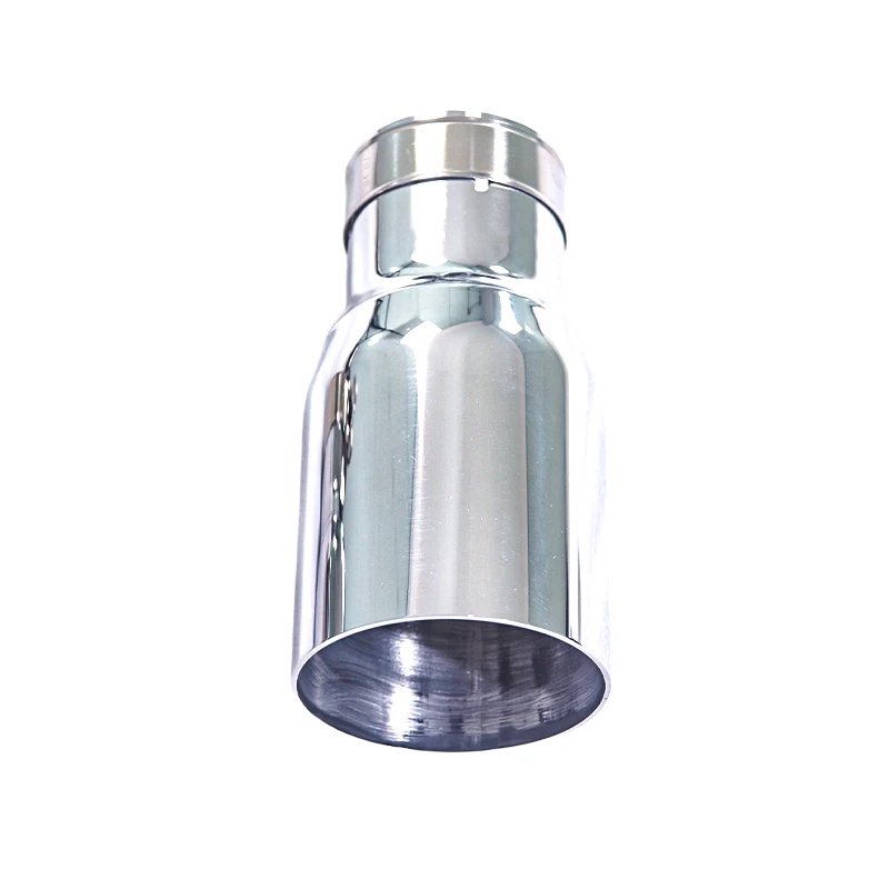 For OEM Universal Plated Single-layer Tip  Muffler Tail Decoration with a Diameter of 3 Inches, 3.5 Inches, and 4 Inches