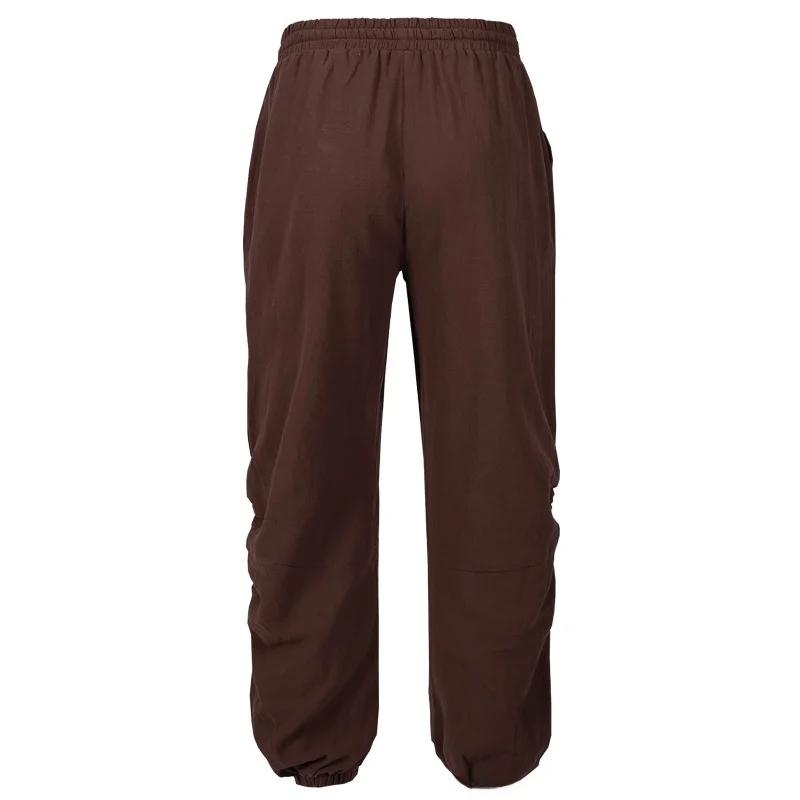 Men's Casual Pants Ankle Belt Fast Dry Middle Age Pirate ip Long Pants Comfortable Breathable Autumn Winter Spring Season