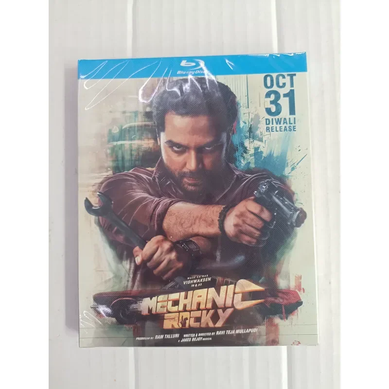 Brand New Unopened Blu-ray Movie Disc Mechanic Rocky Telugu Version Real Shot Photos