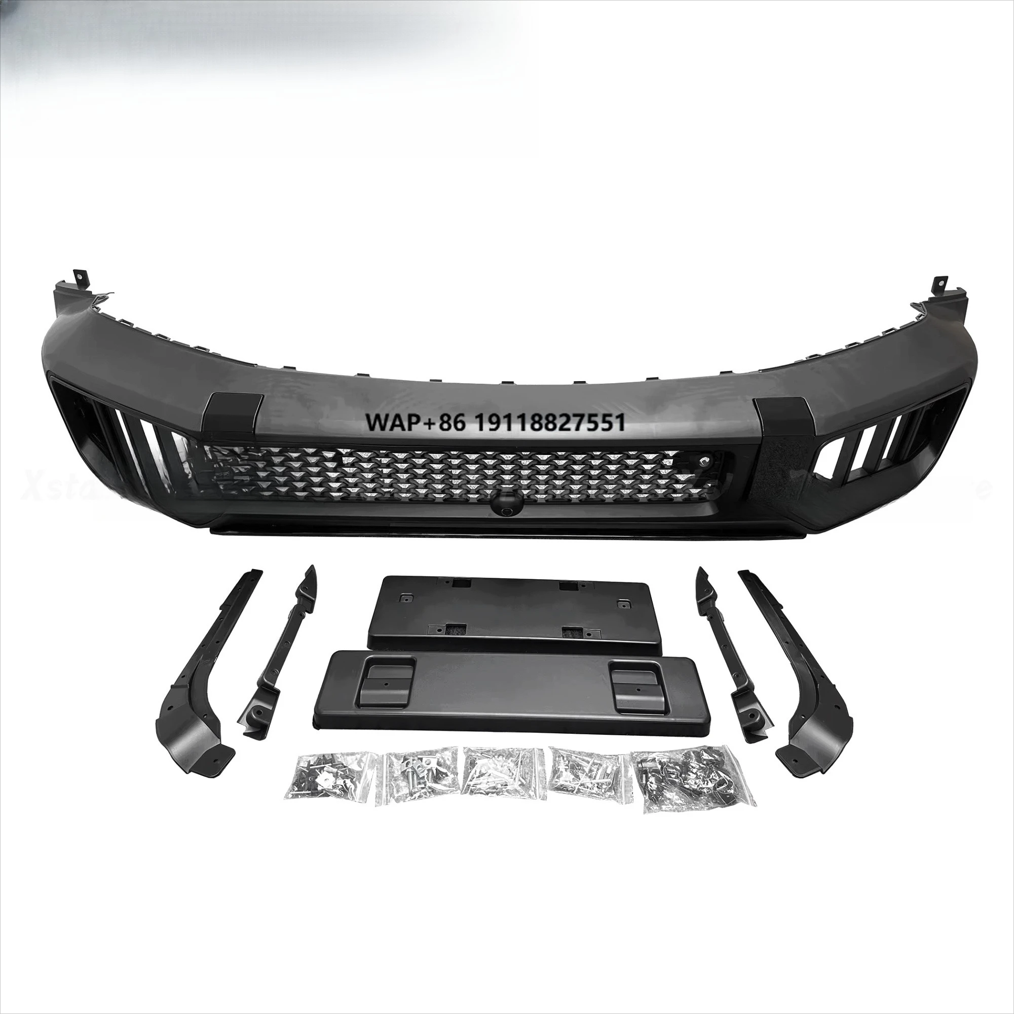 

Upgrade 2025 G63 PP Front Bumper for W464 G500 Amg G63 Body Kit