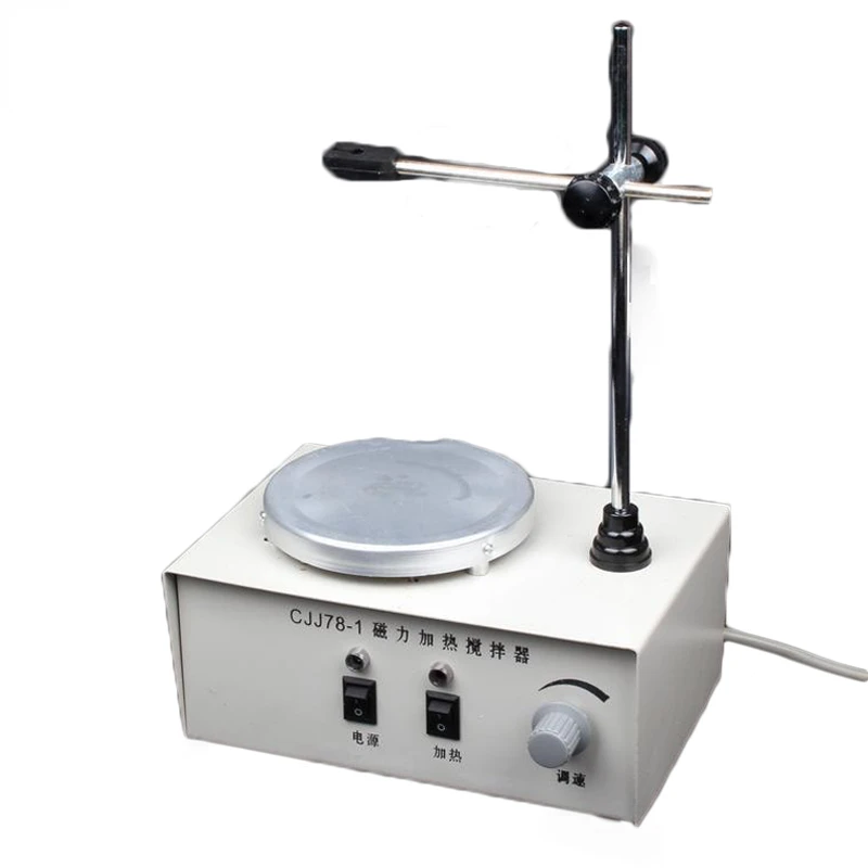 1PC Desktop Heat The Magnetic Stirrer Machine CJJ78-1 Magnetic Heating Agitator Laboratory Tool Equipment 220V