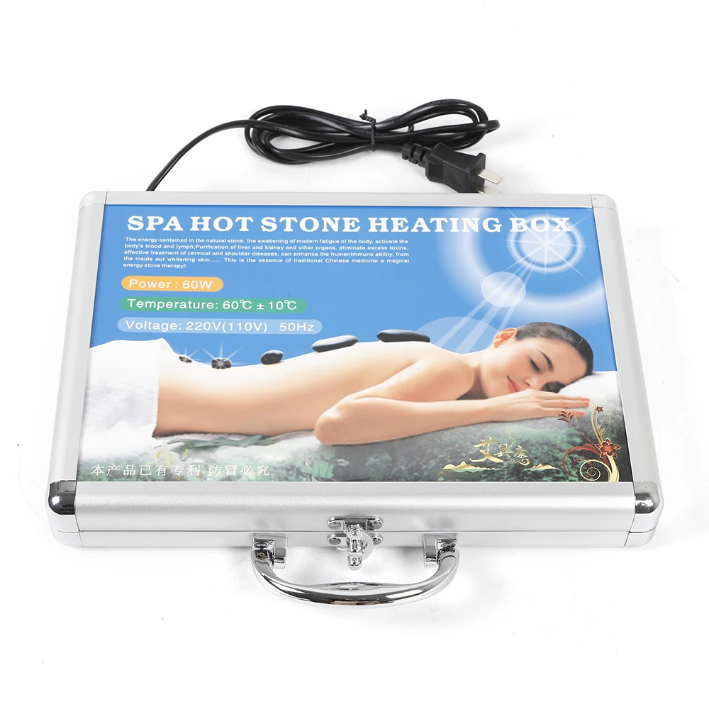 16Pcs Massage Stone Heater Kit