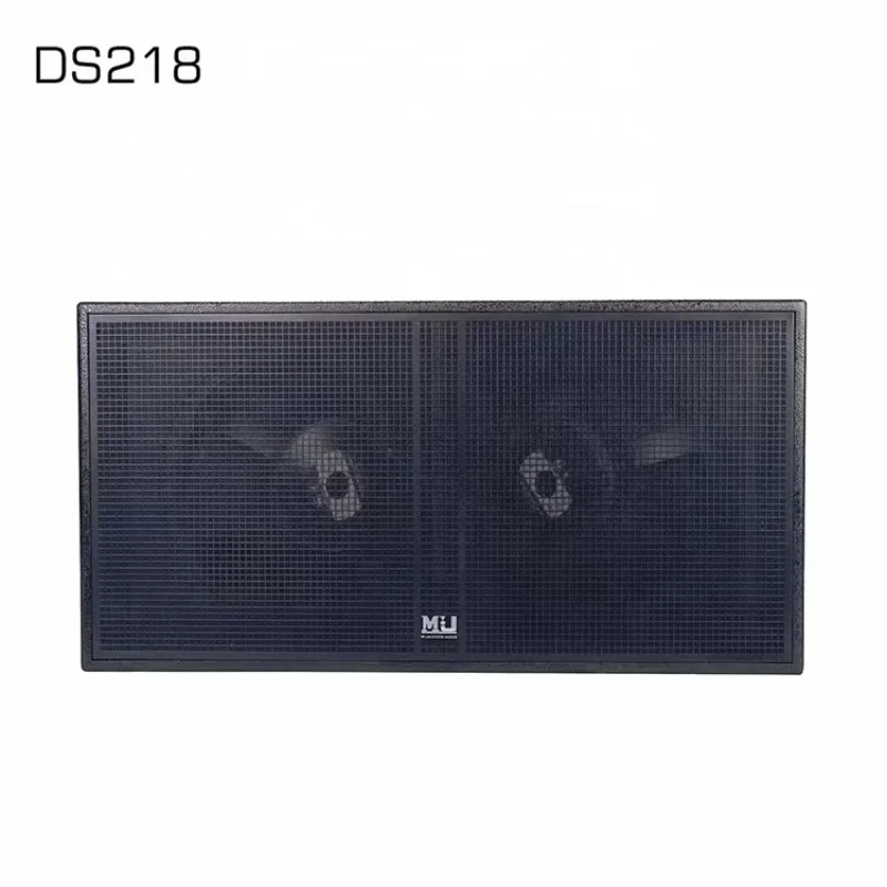 Dual 18 Inch Heavy Bass Subwoofer Professional Outdoor Stage High Power Audio Sound System Speaker