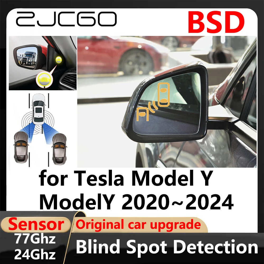 BSD Blind Spot Detection Lane Change Assisted Parking Driving Warnin for Tesla Model Y ModelY 2020 2021 2022 2023 2024