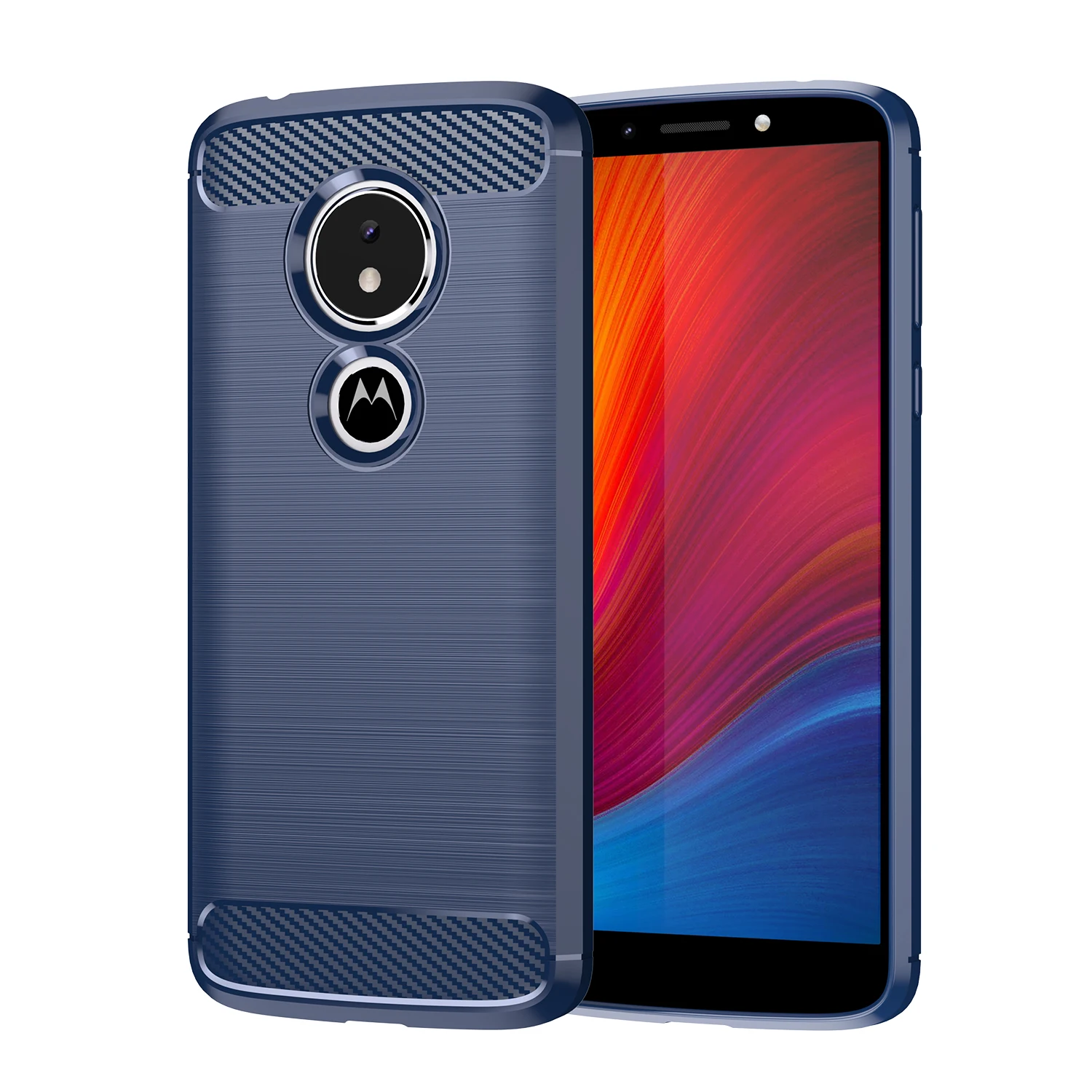 Funda mate a prueba de golpes para Moto E5 E6 Play E6 + E6s E7 E 2020 e6i E5 Cruise Supra, funda de teléfono de silicona para moto e7 e7i power e7 +