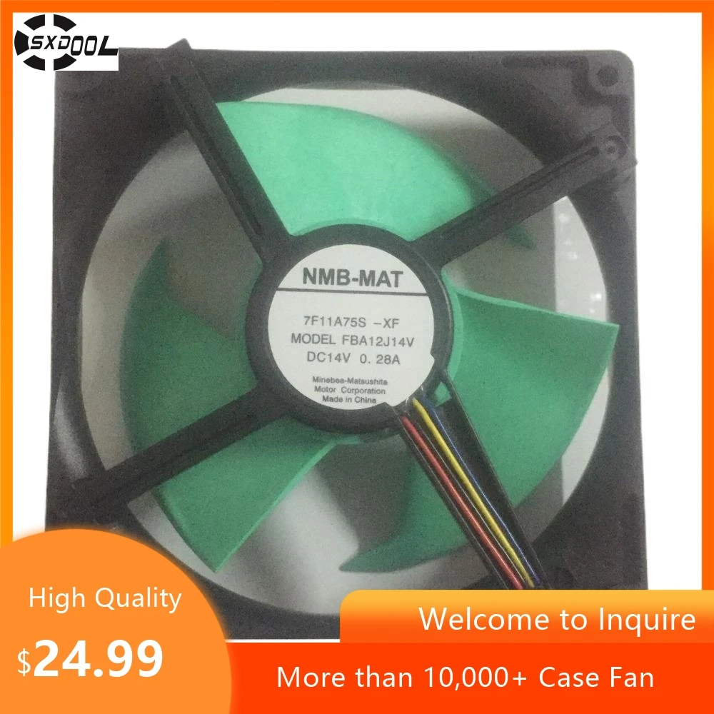 

Refrigerator Fan for NMB-MAT FBA12J14V 14V0.28A Cooling fan