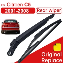 Car Rear Window Windshield Wiper Arm and Blade Complete Replacement Set for Citroen C5 2001-2008 for Peugeot 407 2004-2015