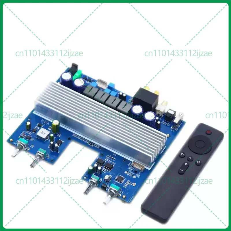 TPA3255 Digital Power Amplifier Board 300W+300W Bluetooth 5.0 Optical Coaxial USB RCA Input With Remote Control