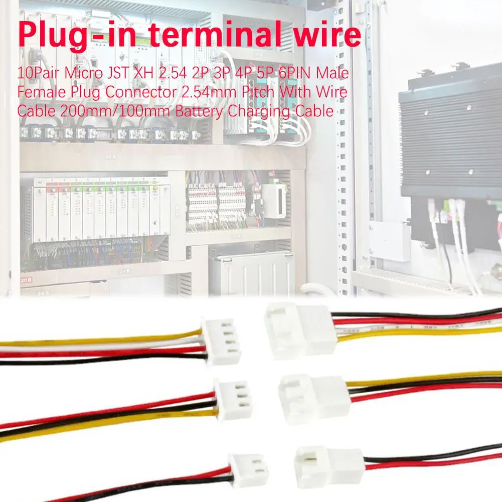 XH2.54 Aerial Pairing  Male Female Pair Terminal Wire  2/3/4/5/6P Aerial Docking Terminals  Connection Line