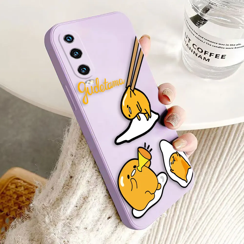 Funny Hot G-Gudetama Egg Cover Phone Case For Huawei NOVA 3I 4E 7I 6SE 8I 9SE P20 P30 P40 PSMART 20 PRO PLUS 5G Funda