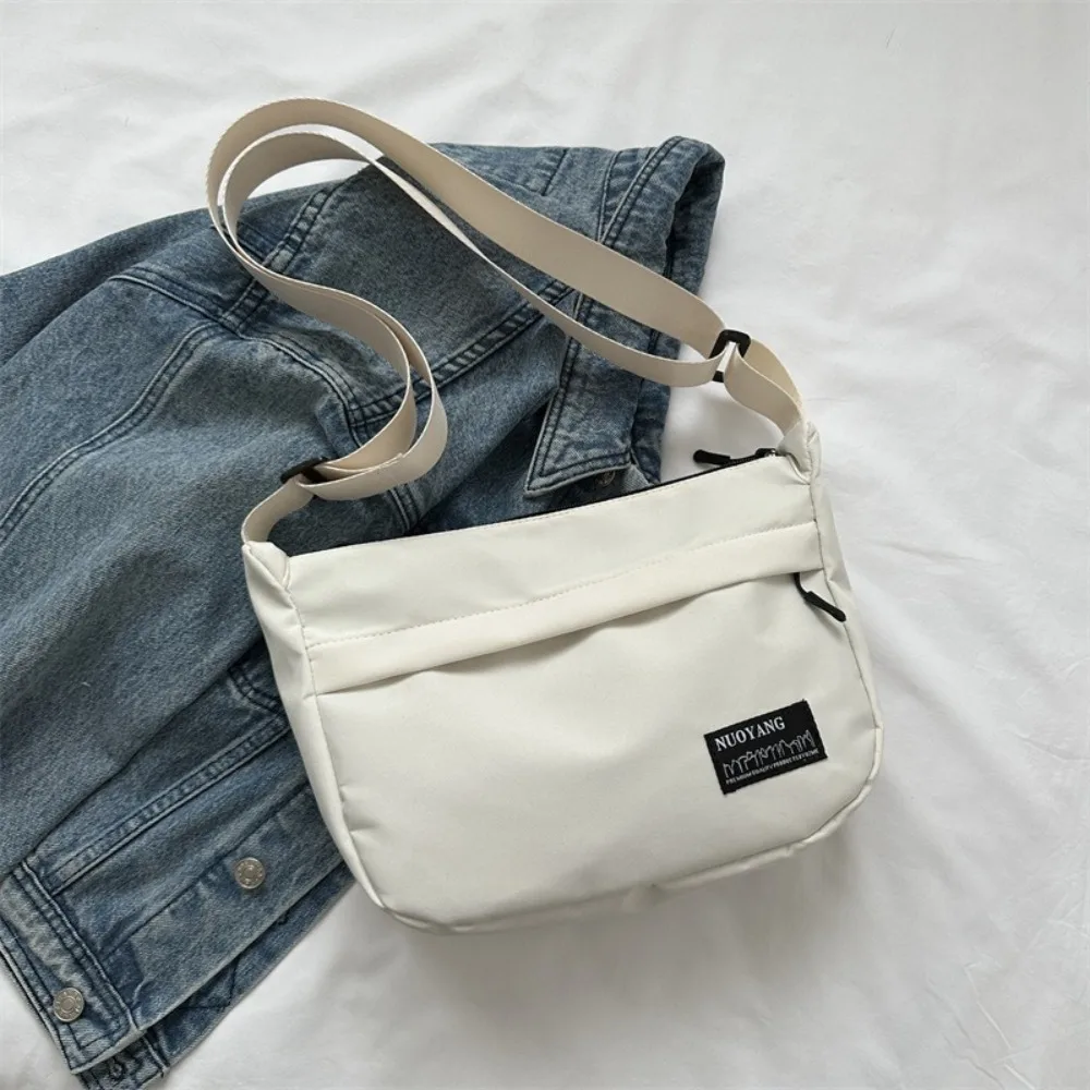 

Large Capacity Oxford Shoulder Bag Underarm Bag Korean Style Canvas Dumpling Bag Commute Handbag Sports Crossbody Bag Unisex
