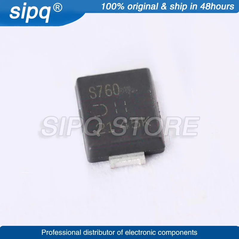 10PCS/LOT PDS760-13 PDS760 Power-DI-5 Brand New and Original In Stock Authentic Product
