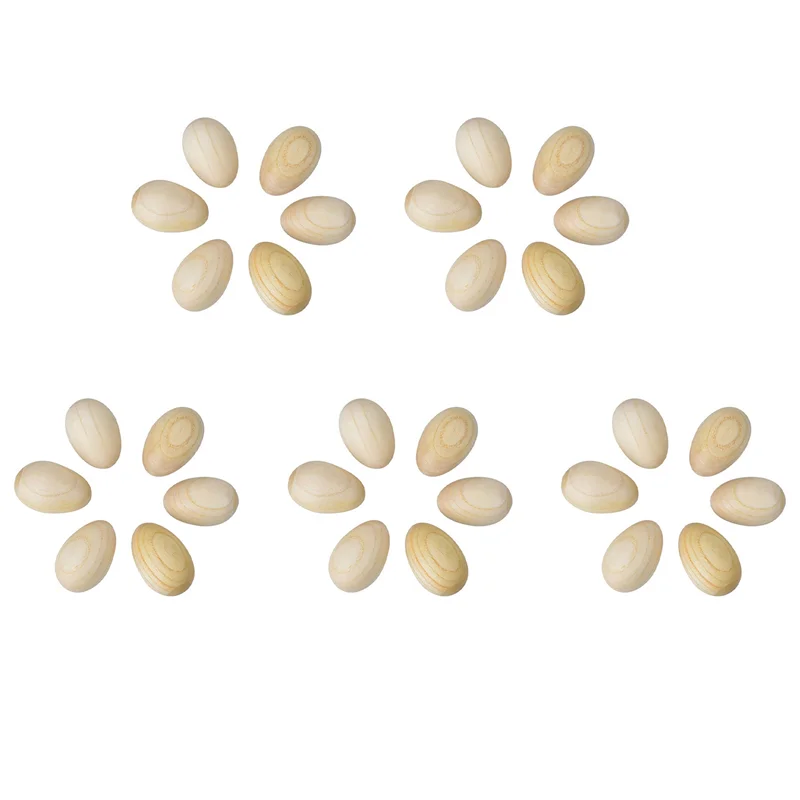 

CYGJ-Set Of 30 Pcs Wooden Percussion Musical Egg Maracas Egg Shakers Musical Instrument For Kids