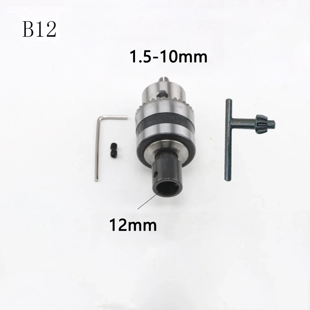 Imagem -05 - Mandril de Broca 1.510 mm 12 mm Peças Conjunto mm Máquina de Perfuração de Metal para Fresadora Máquina de Perfuração B12