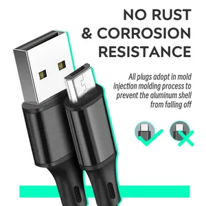 Datenübertragungs- und Ladekabel für PS4 -Controller, USB -Ladegerät, 1m, 2m, 3m, für PS4, Spielzubehör, Spielzubehör Hauptverkauf USB -Kabel P4 -Anschluss - №1