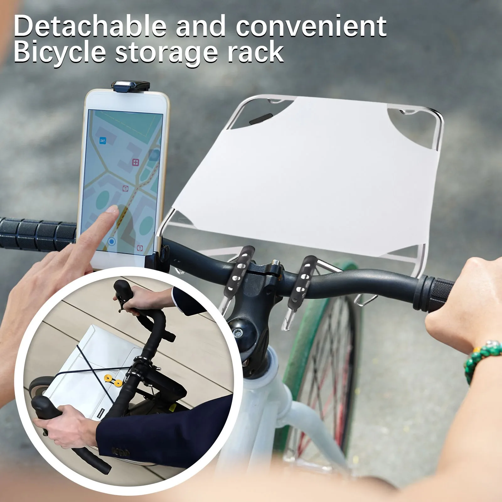 

Detachable And Convenient Bicycle Storage Rack,Removable And Convenient Front Bicycle Rack,Outdoor Cycling Equipment Bracket